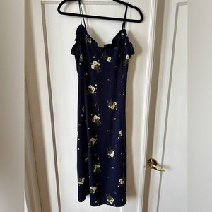 Floral midi dress